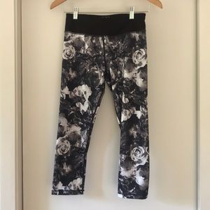 Betsey Johnson Performance Floral Workout Capris